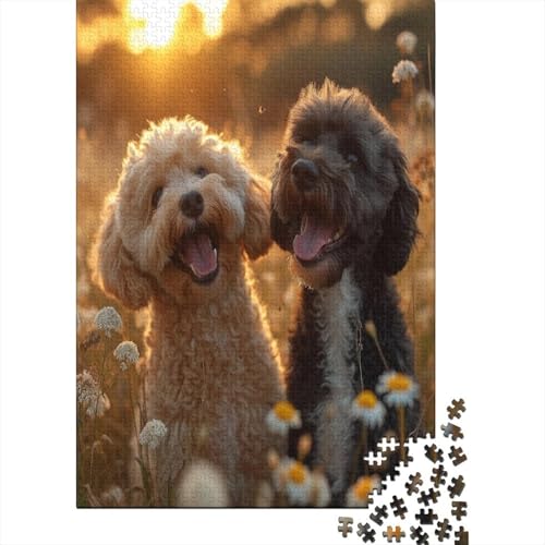 Cockapoo 500 Teile Puzzle Spielzeug Geschenk Familien-Puzzlespiel Für Erwachsenen Ab 14 Jahren Impossible Puzzle 500pcs (52x38cm) von DVAPAHEVK