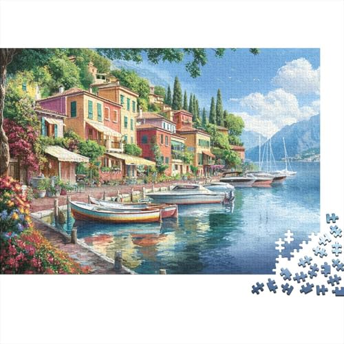 Comer See 300 Teile Puzzle Premium Quality Puzzle Geschicklichkeitsspiel Familienspaß Impossible Puzzle 300pcs (40x28cm) von DVAPAHEVK