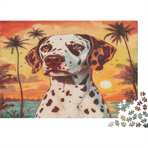 DALMATISCHER 300 Teile Puzzle Spielzeug Geschenk Geschicklichkeitsspiel Familienspaß 100% Recycelten Kartons 300pcs (40x28cm) von DVAPAHEVK