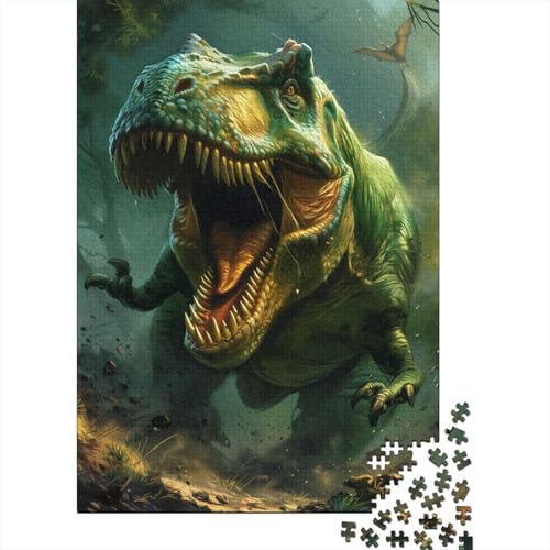 Dinosaurier 1000 Teile Puzzle Spielzeug Geschenk Kinder Lernspiel Familienspaß Impossible Puzzle 1000pcs (75x50cm) von DVAPAHEVK