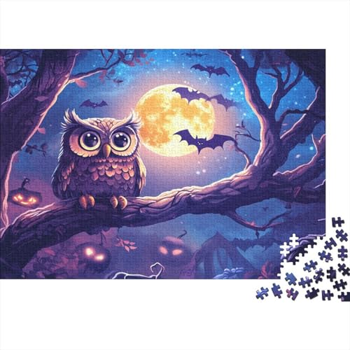 Eule 1000 Teile Puzzle Spielzeug Geschenk Geschicklichkeitsspiel Für Erwachsenen Ab 14 Jahren Impossible Puzzle 1000pcs (75x50cm) von DVAPAHEVK