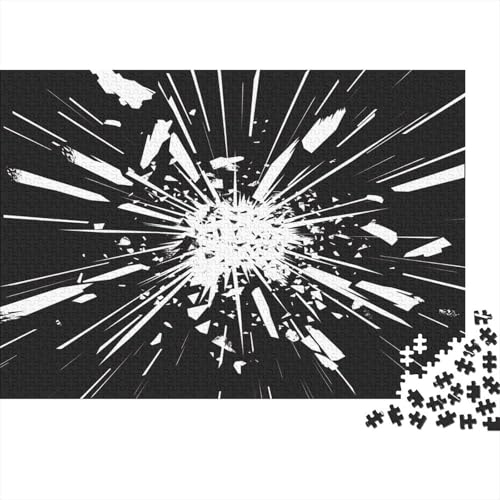 Explosion Puzzle 1000 Teile Puzzle Für Erwachsene Und Kinder Ab 14 Jahren,Puzzlespiel Erwachsenen Puzzlespiel Puzzel 1000pcs (75x50cm) von DVAPAHEVK