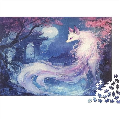 Fuchs 500 Teile Puzzle Spielzeug Geschenk Geschicklichkeitsspiel Familienspaß Impossible Puzzle 500pcs (52x38cm) von DVAPAHEVK