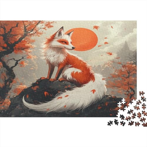 Fuchs 500 Teile Puzzle Spielzeug Geschenk Geschicklichkeitsspiel Für Erwachsene Und Kinder Impossible Puzzle 500pcs (52x38cm) von DVAPAHEVK