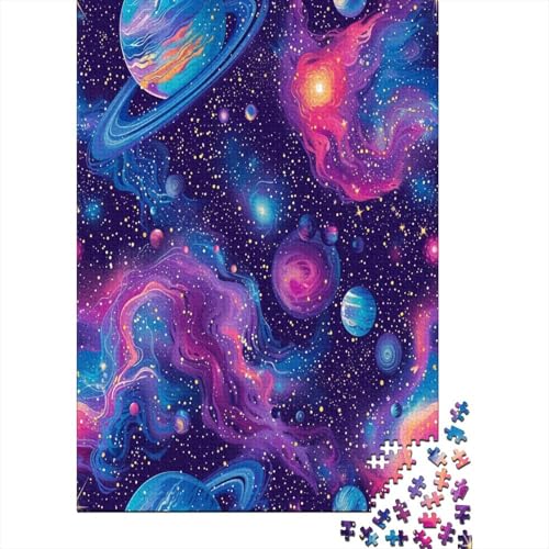 Galaxy 1000 Teile Puzzle Spielzeug Geschenk Geschicklichkeitsspiel Familienspaß Impossible Puzzle 1000pcs (75x50cm) von DVAPAHEVK