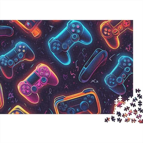 Gamer 300 Teile Puzzle Spielzeug Geschenk Kinder Lernspiel Für Erwachsene Und Kinder Impossible Puzzle 300pcs (40x28cm) von DVAPAHEVK