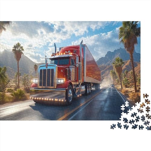 Großer Truck 500 Teile Puzzle Puzzle-Geschenk Geschicklichkeitsspiel Für Erwachsenen Ab 14 Jahren Impossible Puzzle 500pcs (52x38cm) von DVAPAHEVK