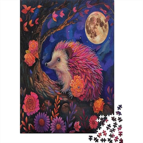 HedgeSchwein 1000 Teile Puzzle Spielzeug Geschenk Kinder Lernspiel Familienspaß Impossible Puzzle 1000pcs (75x50cm) von DVAPAHEVK