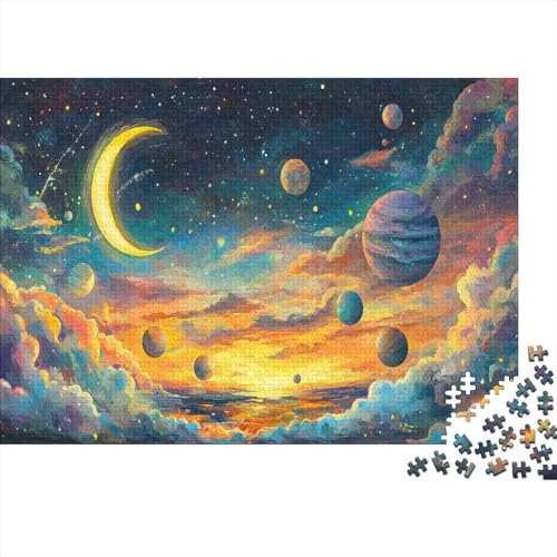 Kosmischer Sternenhimmel 1000 Teile Puzzle Spielzeug Geschenk Geschicklichkeitsspiel Für Erwachsenen Ab 14 Jahren Impossible Puzzle 1000pcs (75x50cm) von DVAPAHEVK