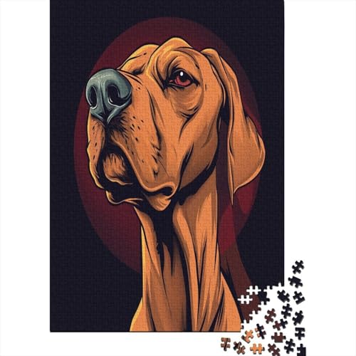 Labrador-Hund 300 Teile Puzzle Puzzle Für Erwachsene Kinder Lernspiel Für Erwachsene Und Kinder 100% Recycelten Kartons 300pcs (40x28cm) von DVAPAHEVK