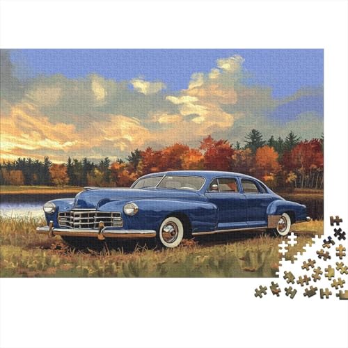 Limousine im Alten Stil 300 Teile Puzzle Spielzeug Geschenk Kinder Lernspiel Für Erwachsenen Ab 14 Jahren Impossible Puzzle 300pcs (40x28cm) von DVAPAHEVK