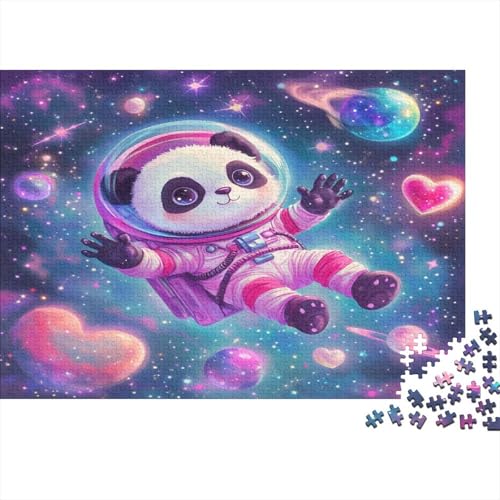 Panda 1000 Teile Puzzle Spielzeug Geschenk Kinder Lernspiel Familienspaß Impossible Puzzle 1000pcs (75x50cm) von DVAPAHEVK