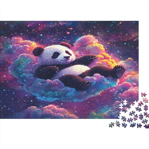 Panda 1000 Teile Puzzle Spielzeug Geschenk Kinder Lernspiel Für Erwachsene Und Kinder 100% Recycelten Kartons 1000pcs (75x50cm) von DVAPAHEVK