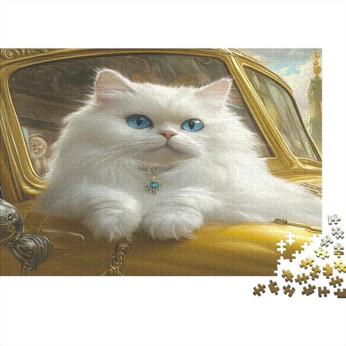 Perserkatze 300 Teile Puzzle Puzzle-Geschenk Geschicklichkeitsspiel Für Erwachsene Und Kinder Impossible Puzzle 300pcs (40x28cm) von DVAPAHEVK