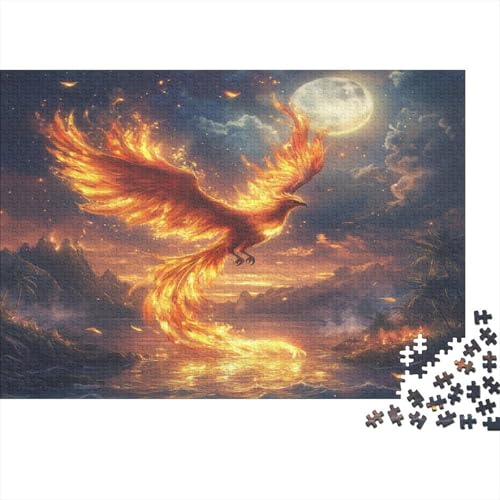 Phönix 1000 Teile Puzzle Puzzle-Geschenk Geschicklichkeitsspiel Für Erwachsenen Ab 14 Jahren Impossible Puzzle 1000pcs (75x50cm) von DVAPAHEVK