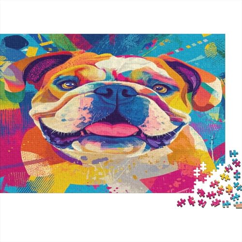 Shar Pei 1000 Teile Puzzle Spielzeug Geschenk Geschicklichkeitsspiel Familienspaß 100% Recycelten Kartons 1000pcs (75x50cm) von DVAPAHEVK