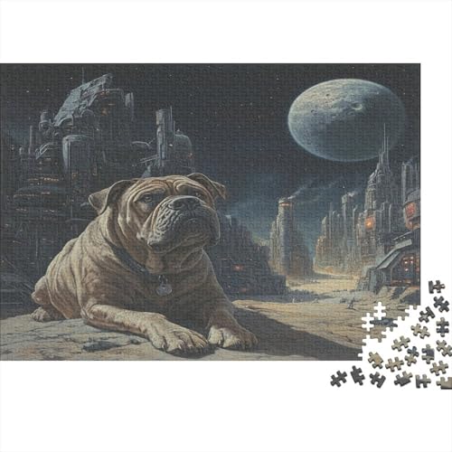 Shar Pei 300 Teile Puzzle Spielzeug Geschenk Kinder Lernspiel Familienspaß 100% Recycelten Kartons 300pcs (40x28cm) von DVAPAHEVK