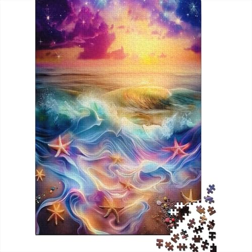 Traumstrand 300 Teile Puzzle Puzzle-Geschenk Familien-Puzzlespiel Für Erwachsenen Ab 14 Jahren Impossible Puzzle 300pcs (40x28cm) von DVAPAHEVK