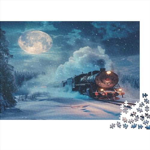 Traumzug 300 Teile Puzzle Spielzeug Geschenk Geschicklichkeitsspiel Für Erwachsenen Ab 14 Jahren Impossible Puzzle 300pcs (40x28cm) von DVAPAHEVK