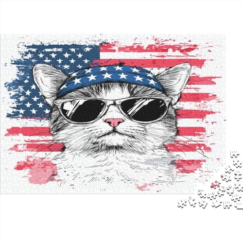 USA Kurzhaar 300 Teile Puzzle Puzzle Für Erwachsene Geschicklichkeitsspiel Familienspaß Impossible Puzzle 300pcs (40x28cm) von DVAPAHEVK