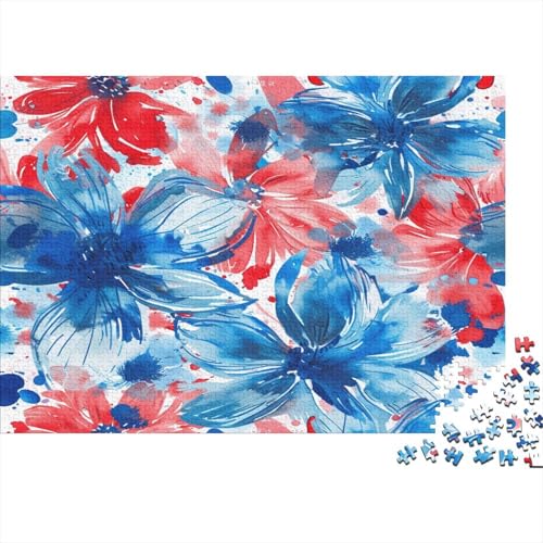 Watercolor Blumen 300 Teile Puzzle Spielzeug Geschenk Geschicklichkeitsspiel Für Erwachsenen Ab 14 Jahren Impossible Puzzle 300pcs (40x28cm) von DVAPAHEVK