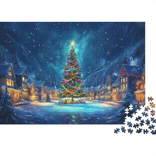 Weihnachtsbaum 1000 Teile Puzzle Spielzeug Geschenk Geschicklichkeitsspiel Für Erwachsene Und Kinder Impossible Puzzle 1000pcs (75x50cm) von DVAPAHEVK