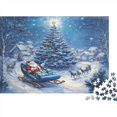 Weihnachtsbaum 300 Teile Puzzle Premium Quality Puzzle Kinder Lernspiel Für Erwachsenen Ab 14 Jahren Impossible Puzzle 300pcs (40x28cm) von DVAPAHEVK