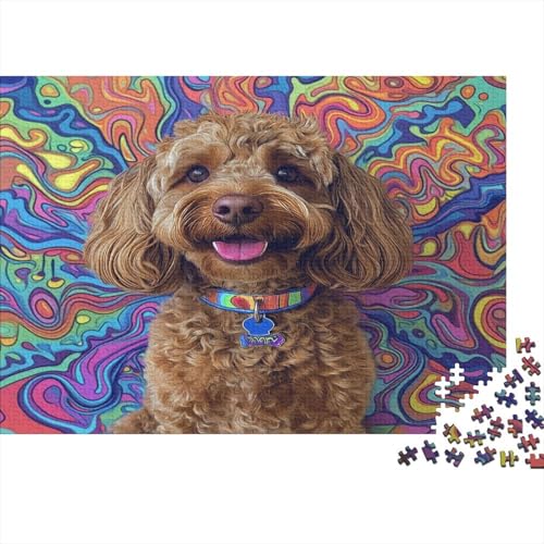 Yorkshire Terrier 300 Teile Puzzle Puzzle-Geschenk Kinder Lernspiel Familienspaß Impossible Puzzle 300pcs (40x28cm) von DVAPAHEVK