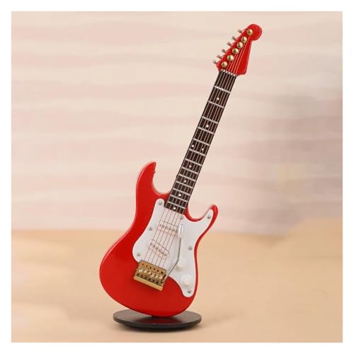 Mini Musikinstrument Dekor Auto-Ornament Miniatur-Gitarre Und Violine Musikinstrument Inneneinrichtung(14cm B) von DVCSDE