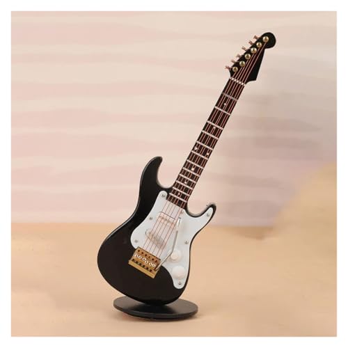 Mini Musikinstrument Dekor Auto-Ornament Miniatur-Gitarre Und Violine Musikinstrument Inneneinrichtung(14cm c) von DVCSDE