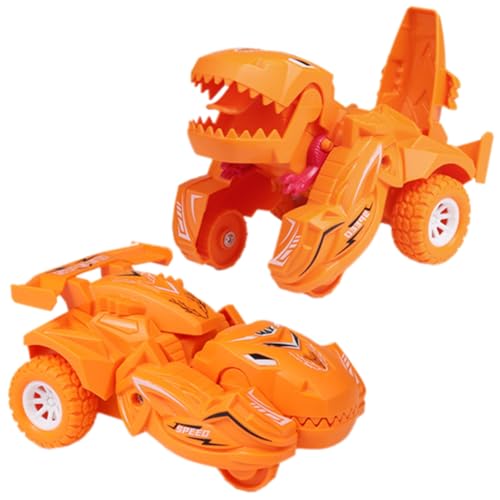 DVSWDMA Verformung Dinosaurier Spielzeug Automatische Verwandelndes Dino Auto Spielzeug Verwandeln Dinosaurier Autos Geeignet für Geburtstagsgeschenke für Jungen und Mädchen von DVSWDMA