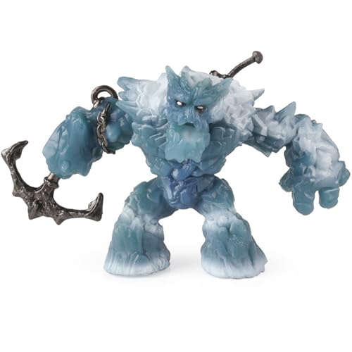 ELDRADOR Creatures Mythisches Eismonster - schleic EIS Monster mit Magischem Schwert und Spitzhacke, Bewegliche Fantasy Actionfigur, Robuste Figuren ab 7 Jahren von DVSWDMA