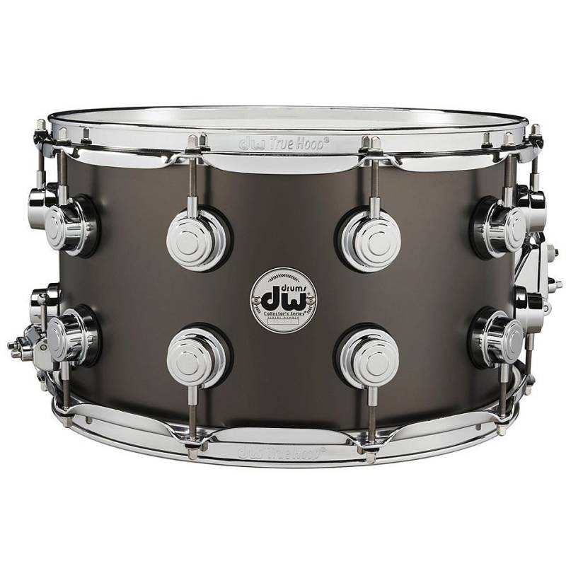 DW Collector&#39;s 14" x 8" Satin Black Over Brass Snare Drum von DW