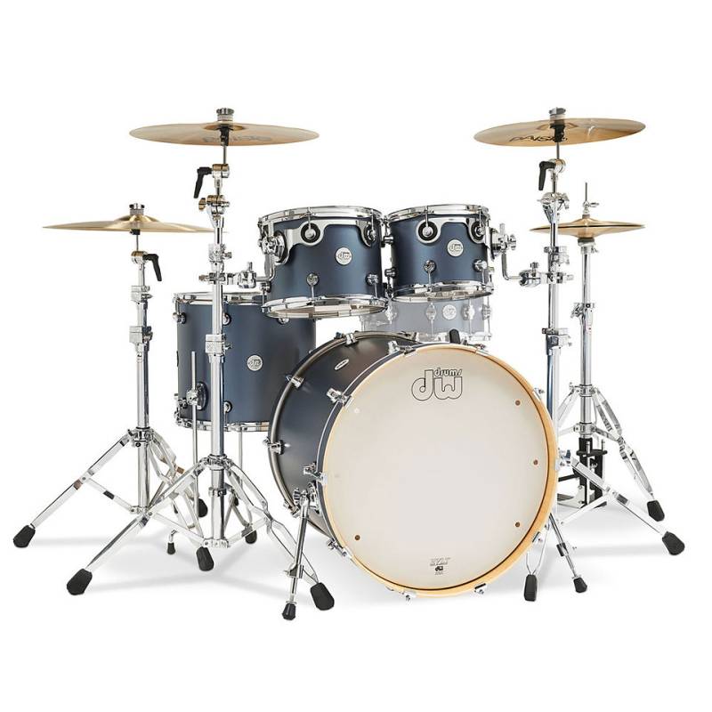 DW Design 22" Blue Slate Shell-Set 4-Pcs. Schlagzeug von DW