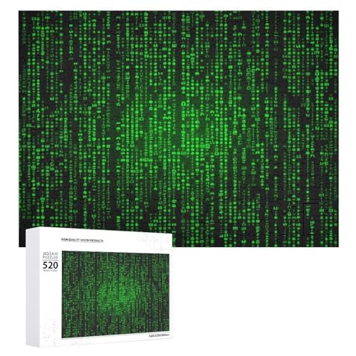 520 Teile Puzzles für Erwachsene Cool Green Number Binary Puzzles Große Puzzles Spiel Dekompression Freizeit Unterhaltung Holzpuzzle Entspannung Sensorisches Spielzeug Raumdekor für Frauen Männer 520 Teile Puzzles für Erwachsene Cool Green Number Binary Puzzles Große Puzzles Spiel Dekompression Freizeit Unterhaltung Holzpuzzle Entspannung Sensorisches Spielzeug Raumdekor für Frauen Männer von DWVTFSM