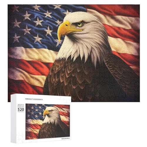 520 Teile Puzzles für Erwachsene Coole Flagge und Adler Puzzles Große Puzzles Spiel Dekompression Freizeit Unterhaltung Holzpuzzle Entspannung Sensorisches Spielzeug Raumdekor für Frauen Männer 520 Teile Puzzles für Erwachsene Coole Flagge und Adler Puzzles Große Puzzles Spiel Dekompression Freizeit Unterhaltung Holzpuzzle Entspannung Sensorisches Spielzeug Raumdekor für Frauen Männer von DWVTFSM