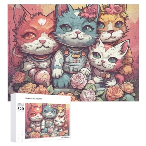 520 Teile Puzzles für Erwachsene Coole Floral Punk Stil Puzzles Große Puzzles Spiel Dekompression Freizeit Unterhaltung Holzpuzzle Entspannung Sensorisches Spielzeug Raumdekor für Frauen Männer 520 Teile Puzzles für Erwachsene Coole Floral Punk Stil Puzzles Große Puzzles Spiel Dekompression Freizeit Unterhaltung Holzpuzzle Entspannung Sensorisches Spielzeug Raumdekor für Frauen Männer von DWVTFSM