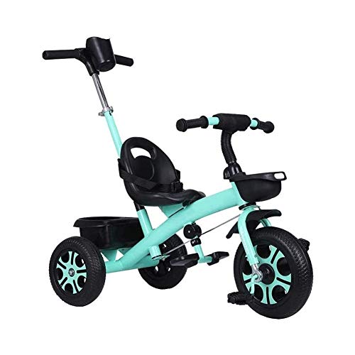 Trike faltbares Trike Kinder Dreirad für Kinder Trikes mit Pedal Dreirad für Kinder mit abnehmbaren verlängerten Eltern Schiebegriff für Jungen von 1-6 Jahren Spielzeug im Freien für Jungen von DYCIN