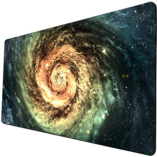 MTG Spielmatte Sammelkarten-Spielmatten 60x35 cm -Sternenhimmel - Kompatibel mit Magic: The Gathering Spielmatten - Originelle Designs für TCG-Spielmatten Nebelfelder 066 von DYETEE