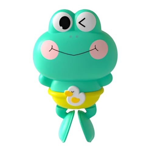 DYKeWei Baby Badespielzeug Für 2025 Neuest Badewannenspielzeug Frosch Uhrwerk Schwimmbad Wasserspielzeug Ab 1 2 3 4 Jahr Sticker Hase (Green, One Size) von DYKeWei