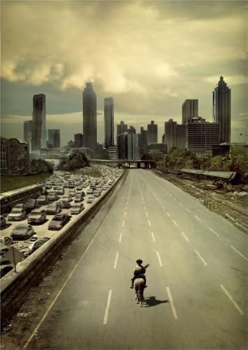 1000 Teile Horrorfilm Walking Deads Kunstplakate Puzzle für Erwachsene und Familien, Lernspielzeug Qz755Yk 38x26CM 1000 Teile Horrorfilm Walking Deads Kunstplakate Puzzle für Erwachsene und Familien, Lernspielzeug Qz755Yk 38x26CM von DZOEU