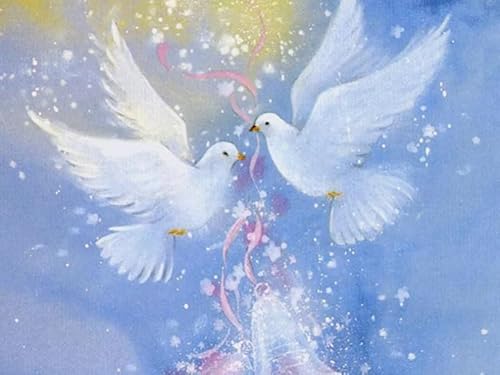 2000-teiliges Puzzle, Tiere, weiße Tauben, Wandkunst, Poster für Spielzeug für Erwachsene, Dekompressionsspiel, Qz17Yk, 70 x 100 cm 2000-teiliges Puzzle, Tiere, weiße Tauben, Wandkunst, Poster für Spielzeug für Erwachsene, Dekompressionsspiel, Qz17Yk, 70 x 100 cm von DZOEU