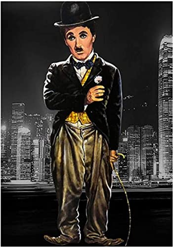 Puzzle 1000 Teile Holzmontage Bild Charlie Chaplin Poster Spiele für Erwachsene Lernspielzeug Zy86Tm 38x26CM Puzzle 1000 Teile Holzmontage Bild Charlie Chaplin Poster Spiele für Erwachsene Lernspielzeug Zy86Tm 38x26CM von DZOEU
