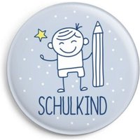 Button Schulkind (Junge) von dabelino