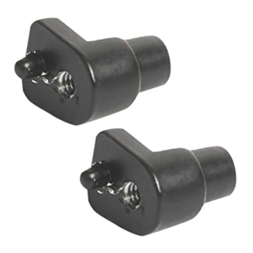 Daconovo 2X D12 Metall Lenk Zubehör Lenk Block Verbessert Teile für D12 1/10 RC Drift Auto, Schwarz von Daconovo