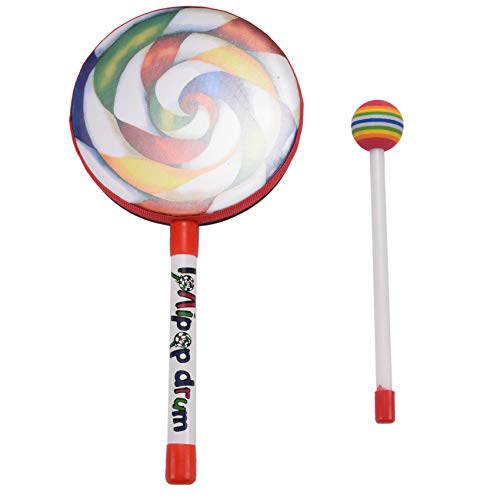 Dacvgog Kids Percussion Lollipop Drum, 6 von Dacvgog