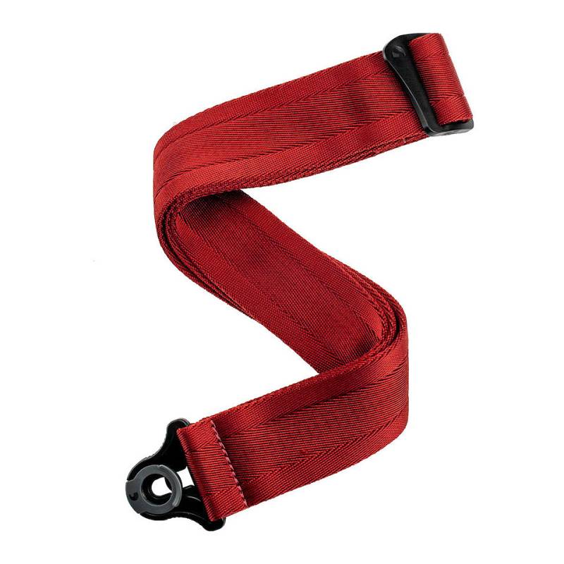 D&#39;Addario Auto Lock Strap Blood Red Gitarrengurt von Daddario