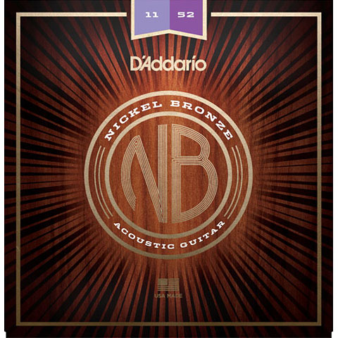 D&#39;Addario NB1152 Nickel Bronze .011-052 Saiten Westerngitarre von Daddario