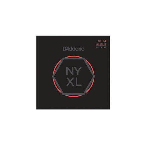 D&#39;Addario NYXL1074 8-String Set Saiten E-Gitarre von Daddario