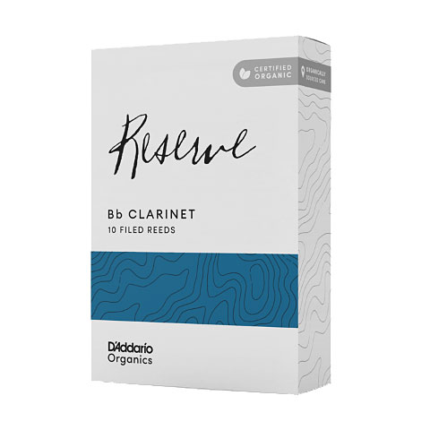 D&#39;Addario Organic Reserve Clarinet 3.5+ Blätter von Daddario